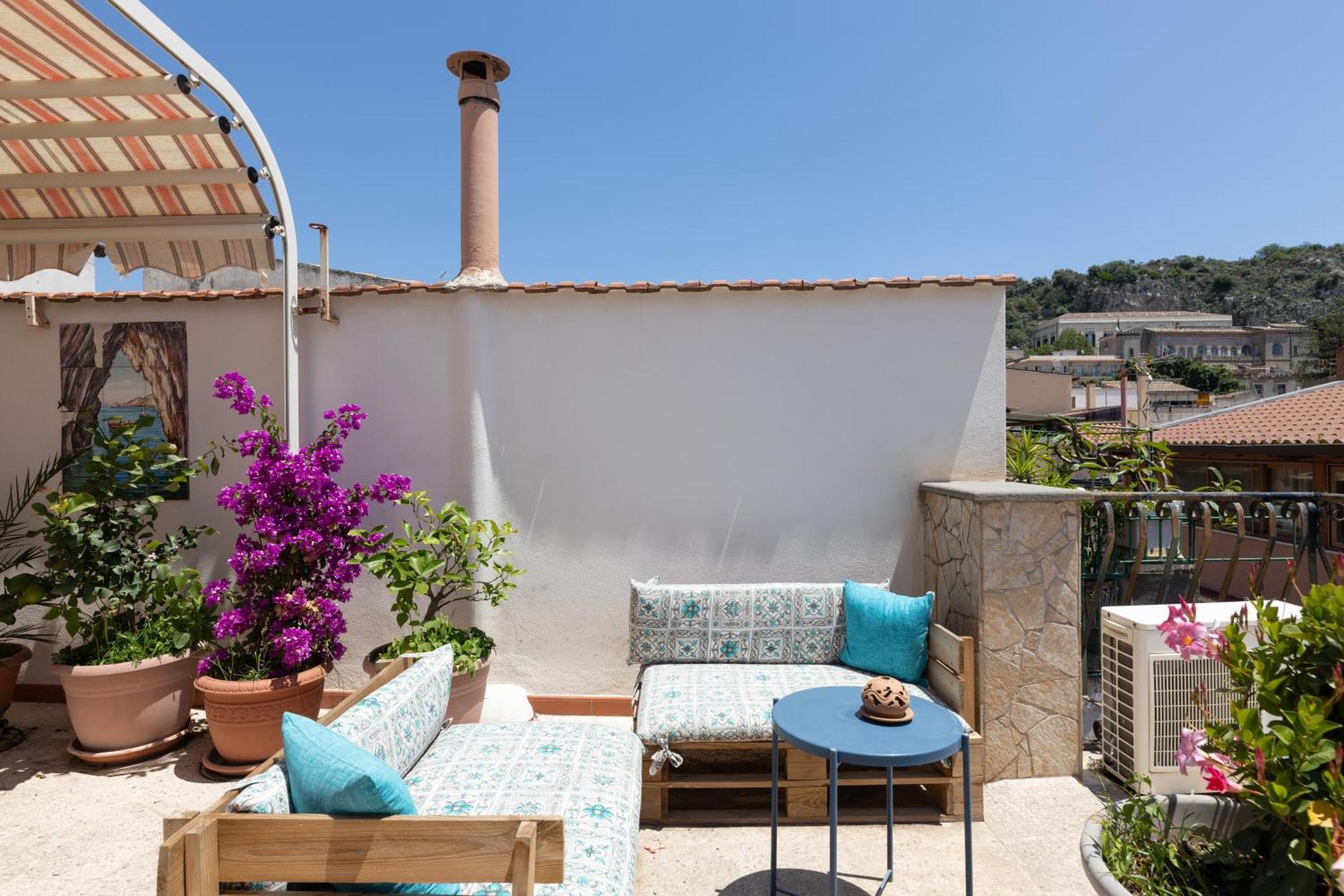 Ferienwohnung Medusa Exclusive Rooftop Taormina Exterior foto